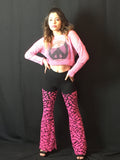 Pink Puzzle Shimmer Pants